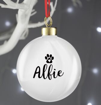 Dog Paws Bauble, 2 of 3
