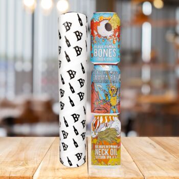 Beavertown Craft Beer Tube Gift Set Three Can Pack Stocking Filler, 2 of 5