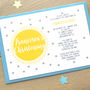 Personalised Christening Or Naming Day Invitations, thumbnail 3 of 4