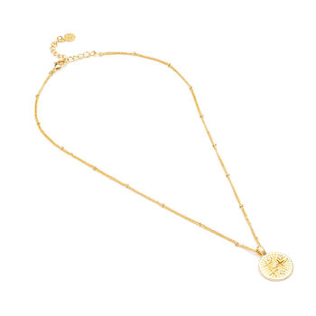 Cygnus Star Gold Coin Necklace, 3 of 4
