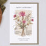 January Birth Month Happy Birthday Card, thumbnail 1 of 2