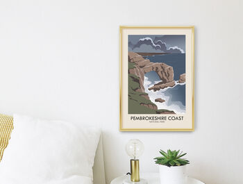 Pembrokeshire Coast National Park Travel Poster, 3 of 8