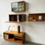 1960's Mid Century Modular Wall Units And Media Stand, thumbnail 3 of 12