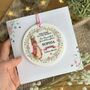 New Baby Rabbit Personalised Card, Any Relation, thumbnail 1 of 3