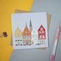 Bruges Cityscape Card, thumbnail 1 of 2