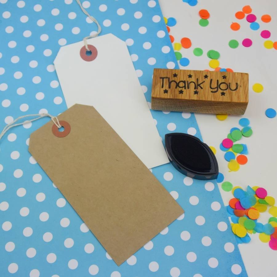 personalised crafter's rubber stamp by the serious stamp company