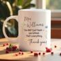 Personalised Teacher Mug – You Noticed Quote Gift, thumbnail 7 of 10