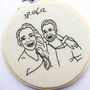Customised Picture/Portrait Hand Embroidery, thumbnail 4 of 5