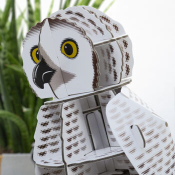 Build Your Own Personalised Snowy Owl, 3 of 10