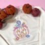 Trick Or Treat Pumpkin Embroidered Sweatshirt, thumbnail 3 of 5