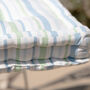 Tenby Striped Garden Box Cushions, thumbnail 7 of 9