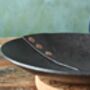 22nd Anniversary Iron And Copper Button Bowl. Hand Forged Artisan Gift, thumbnail 7 of 10