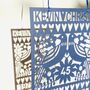 Personalised 45th Birthday Or Anniversary Paper Cut, thumbnail 5 of 10