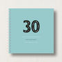 Personalised 30th Birthday Memories Album, thumbnail 1 of 11