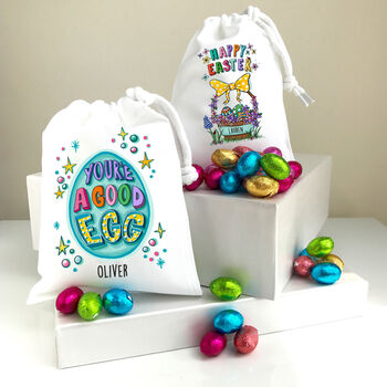 Easter Gift Bag With Chocolate Treats, 7 of 9