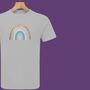 Boho Rainbow Teens/Adults T Shirt, thumbnail 8 of 12