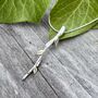 Silver Willow Pendant With Gold Leaves, thumbnail 5 of 8