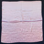 Baby Pink Silky Square Scarf, thumbnail 2 of 3