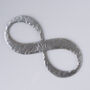 6th Anniversary Gift Iron Infinity Sculpture, thumbnail 7 of 12