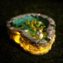 Solar Light Duck Pond Garden Ornament Ducklings Statue, thumbnail 2 of 4