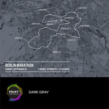 Personalised Berlin Marathon Poster, 2 of 12