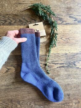 New Alpaca Cushioned Hiking Socks Large, 4 of 8