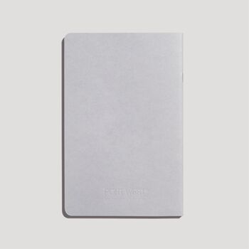 100% Recycled Paper Notebook / Grey, 3 of 6