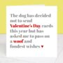 Valentine's Day From The Dog Card, thumbnail 1 of 2