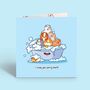 Puppy Dog Card | Cute Greetings Card, thumbnail 1 of 5