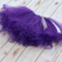 Girls Purple Party Tutu Skirt, thumbnail 2 of 4