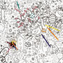 Colour In Giant Poster Tablecloth Easter *Special Print, thumbnail 1 of 5