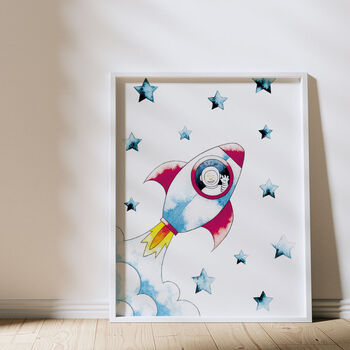 Out Of This World Space Art Print, 4 of 5