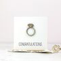 Wooden Ring Engagement Card, thumbnail 1 of 2