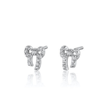Bow Stud Earrings, 6 of 6