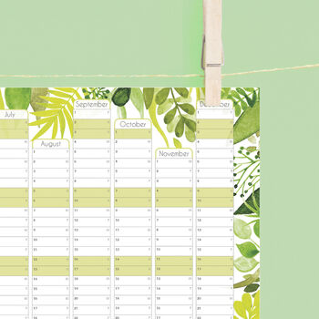 2023 Botanical Wall Calendar And Year Planner, 4 of 5