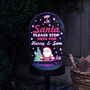 Personalised Santa Stop Here Outdoor Solar Light, thumbnail 7 of 10