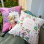 Patchwork Fairy Name Cushion, thumbnail 8 of 8
