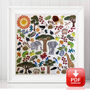 African Savanna Hand Embroidery Pattern Digital Product, thumbnail 1 of 5