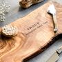 Personalised Olive Wood Cheese Board, thumbnail 2 of 12