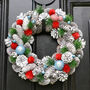 Christmas Magic Pinecone Door Wreath, thumbnail 1 of 6