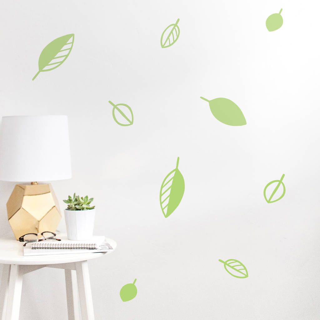Scatter Leaves Wall Stickers, 1 of 3