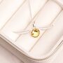 Harry Potter Sterling Silver Golden Snitch Necklace With Crystals, thumbnail 3 of 7