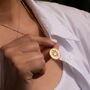 Moonstone Sun Necklace, thumbnail 4 of 8