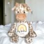 Sibling Baby Giraffe Soft Toy Big Brother, Big Sister, thumbnail 1 of 5