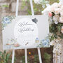 Vintage Tea Party Welcome To Our Wedding Sign, thumbnail 1 of 4