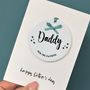 Fathers Day Luxury Card And Ceramic Decoration, thumbnail 3 of 3