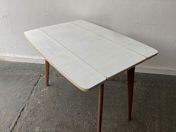 1960s Mid Century Extending Drop Leaf Kitchen Table, 3 of 12