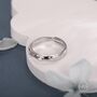 Sterling Silver Ripple Wave Ring, thumbnail 4 of 12