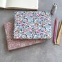 Personalised Liberty Fabric Guest / Note /Sketch / Book, thumbnail 4 of 8
