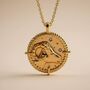 Aries Zodiac Necklace 18k Gold Plated Gift, thumbnail 2 of 7